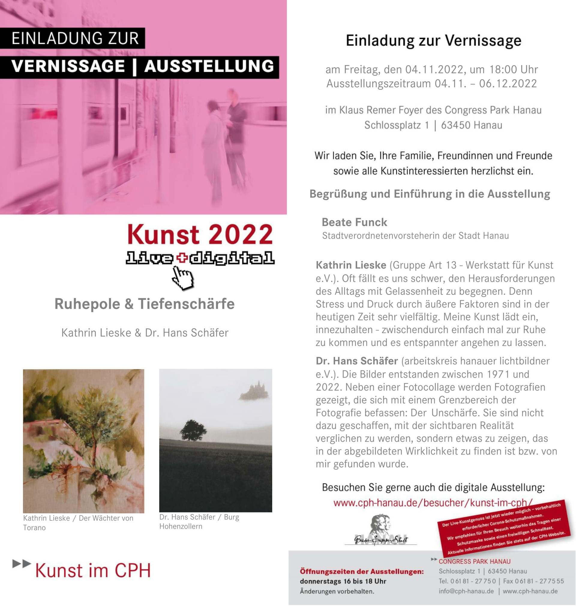 Kunstausstellung der Gruppen Art 13 Ahl