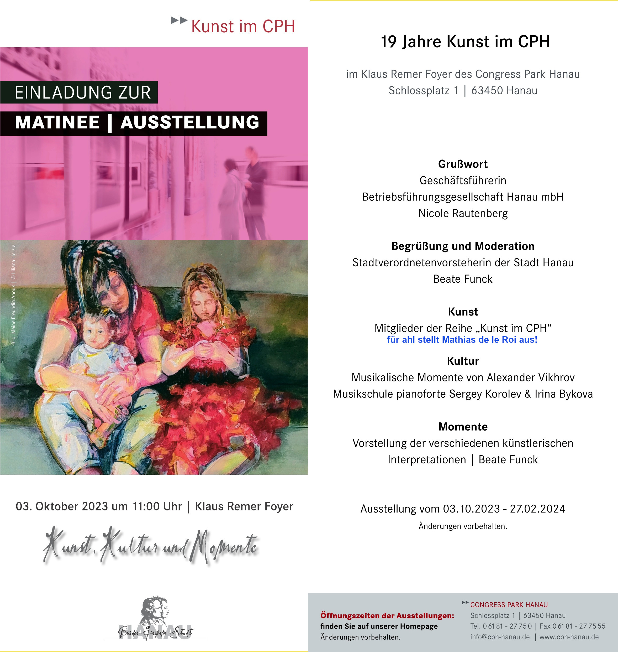 Ausstellung Kunst im CPH 2023